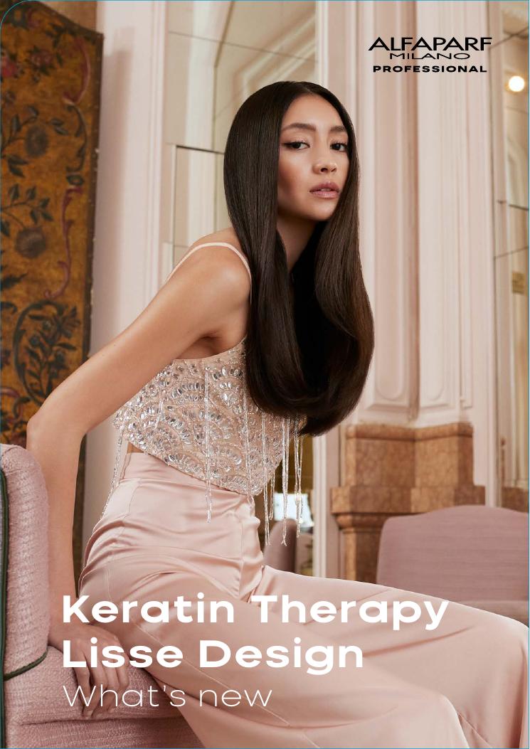 Alfaparf Keratin Therapy Lisse Design What's New 2025 launch presentation