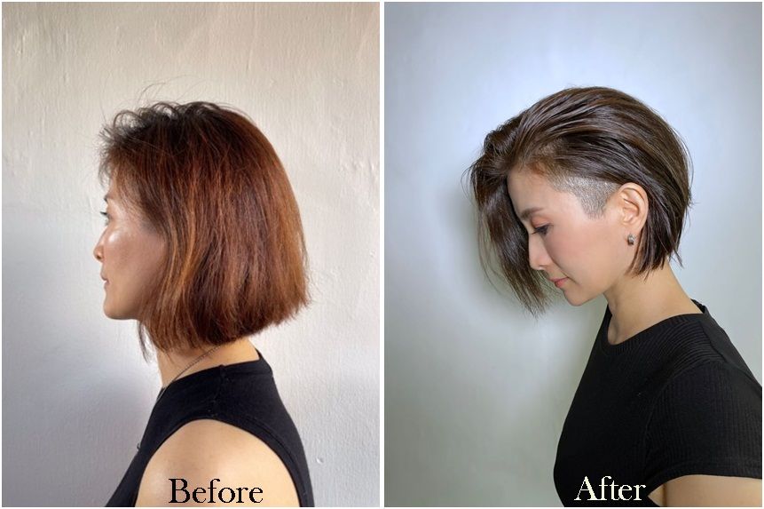 Hue Matt Brown before and after