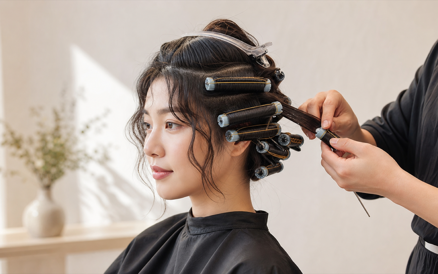 Professional perm and chemical service education