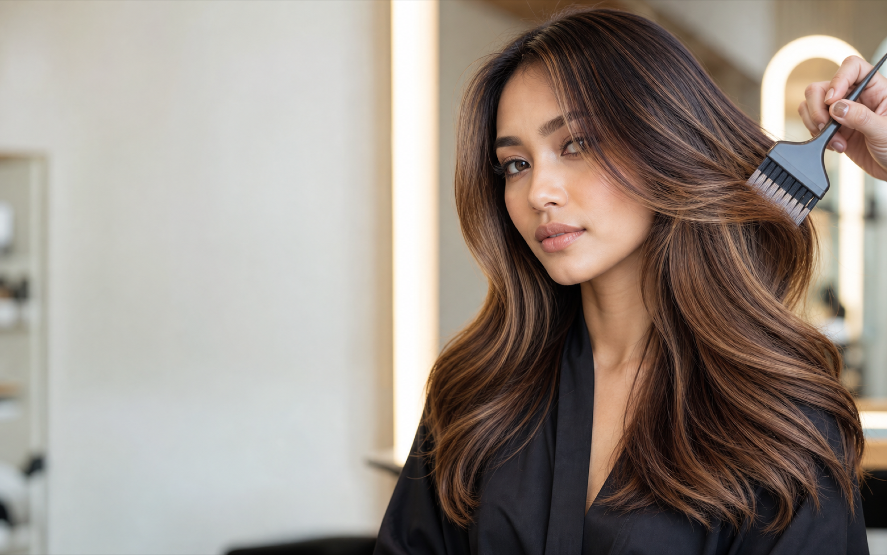 Professional salon colour education