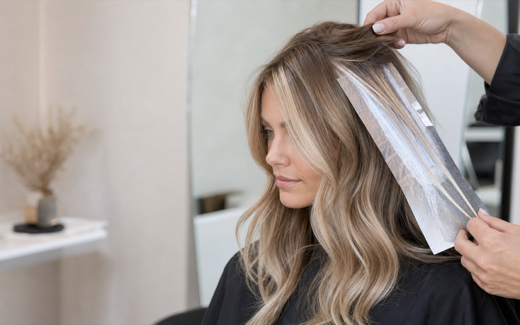 Professional lightening and balayage education
