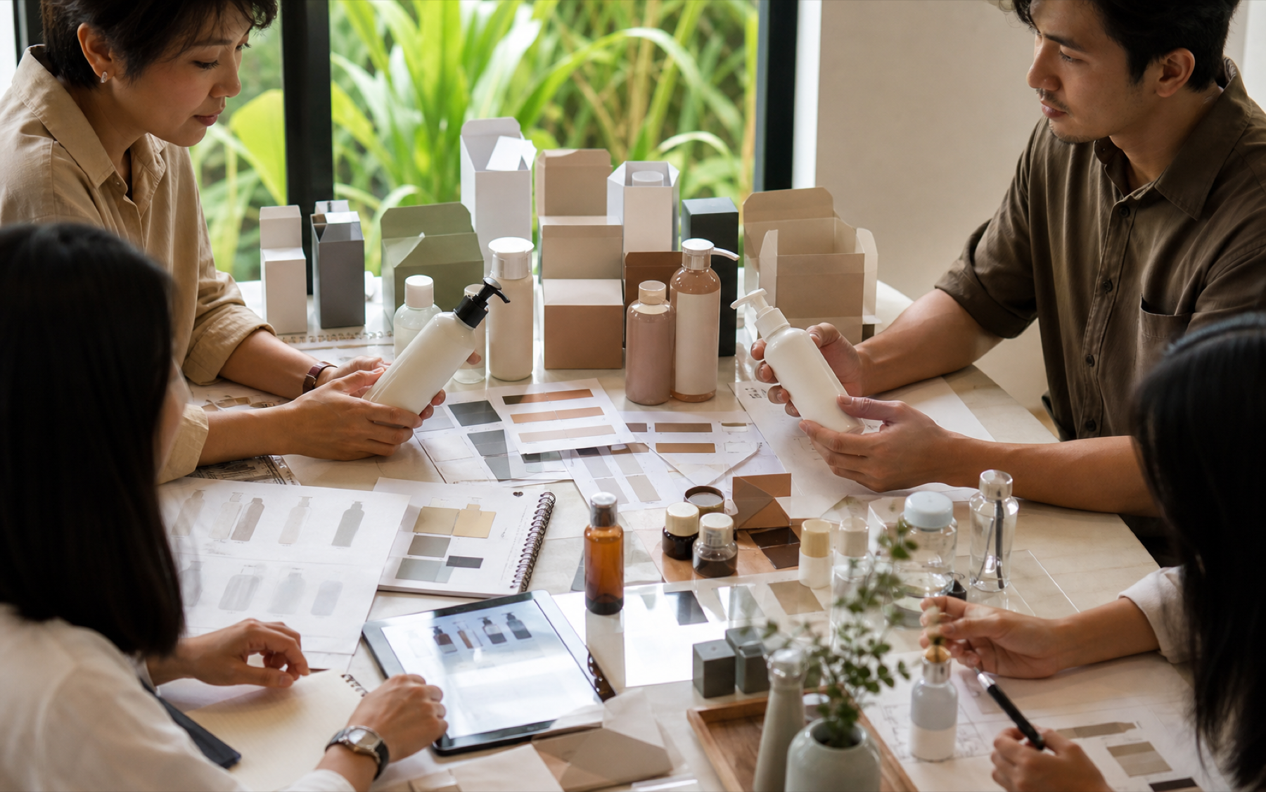 Passion Originals product development table