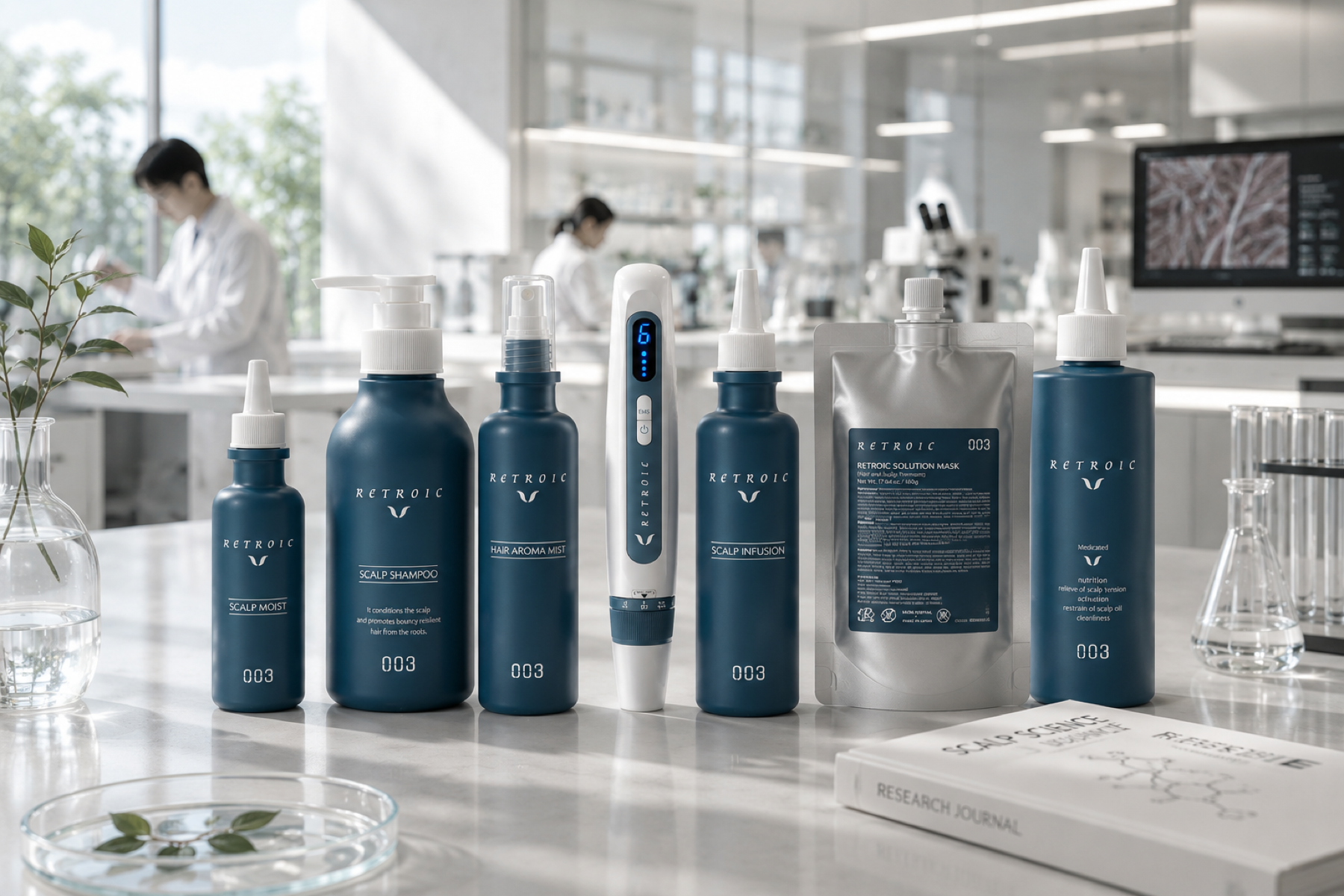 Retroic scalp care